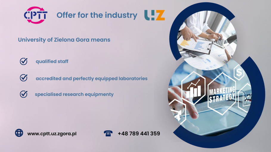 Offer for the industry