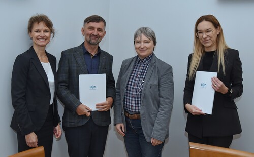 Podpisanie porozumienia o współpracy ze Szkołą Podstawową n 4 im. Adama Mickiewicza w Lesznie